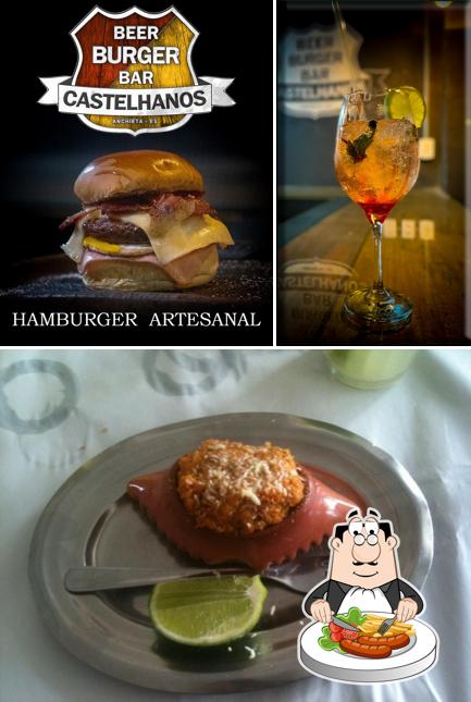 Platos en Beer Burger Bar Castelhanos