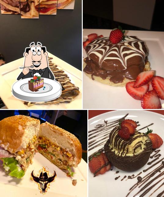 Bolo de chocolate em Taubatexas Lanches