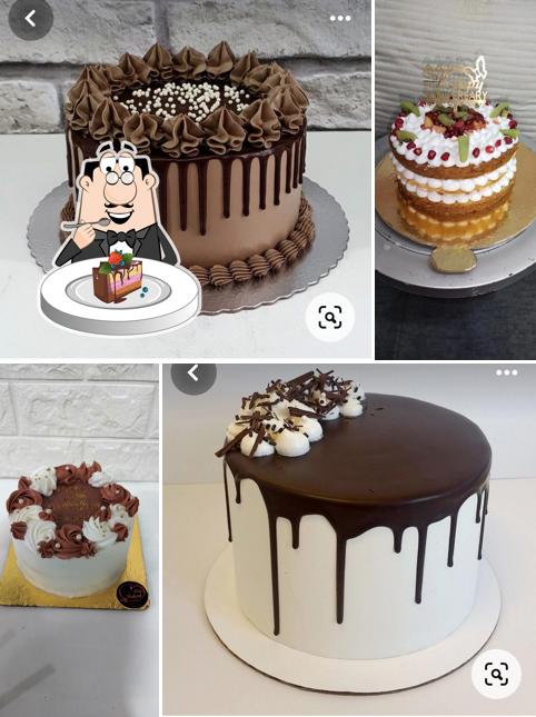 JUST BAKED homemade cakes and chocolatesfreshly baked