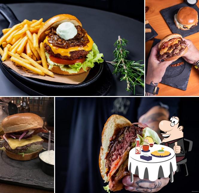 Delicie-se com um hambúrguer no Lumberjack Burgers