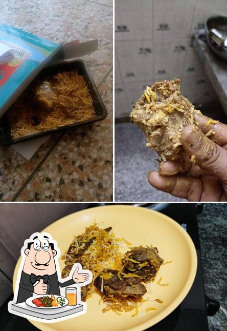 Food at Biryani Mahal