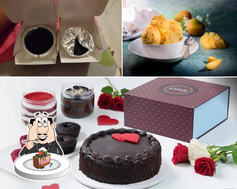 Chocolate cake at Sweet Truth Ellora Park