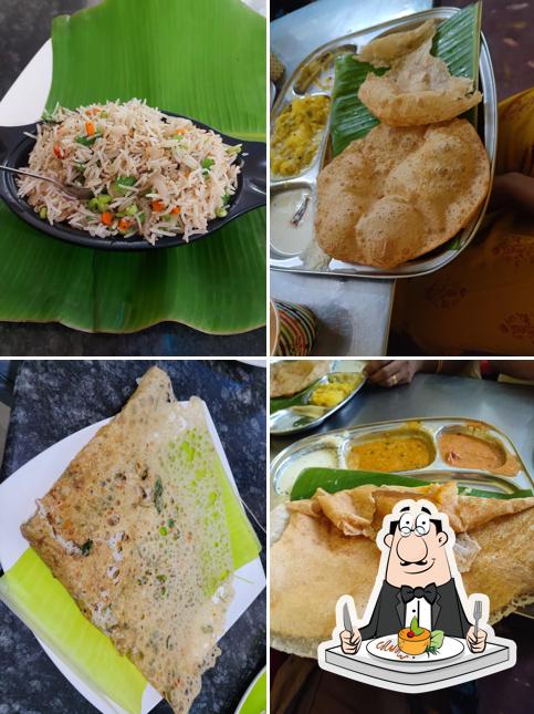 Masala dosa at Arudra Veg Restaurant