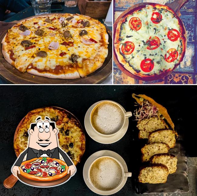 Pick various kinds of pizza