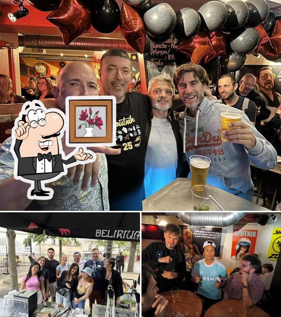 L'intérieur de Sputnik - Bar à Fléchettes