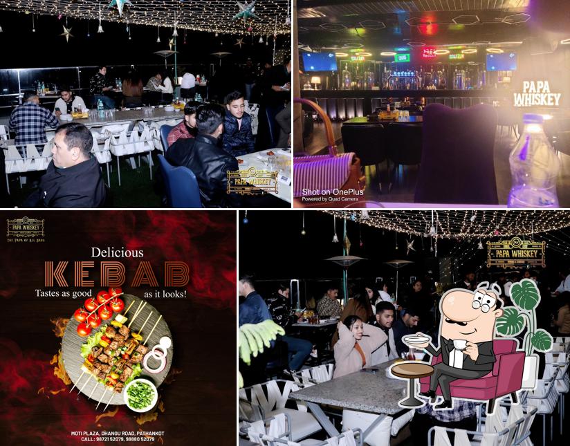 Check out how Papa Whiskey Pathankot looks inside