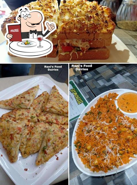 Food at Say Cheese Parel