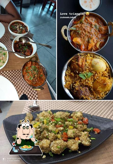 Food at Cafe Stadia