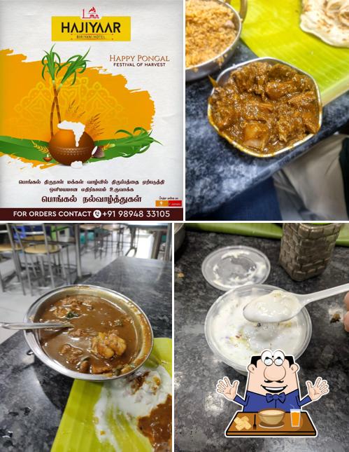 Clam chowder at LMN HAJIYAAR BIRIYANI HOTEL