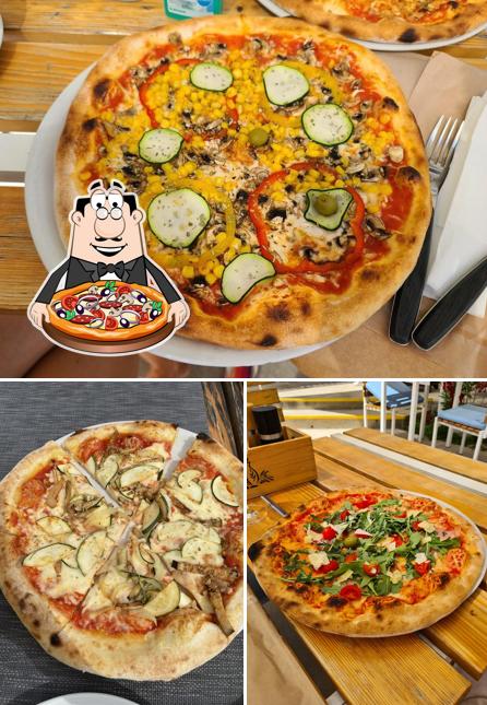 Scegli tra le svariate varianti di pizza