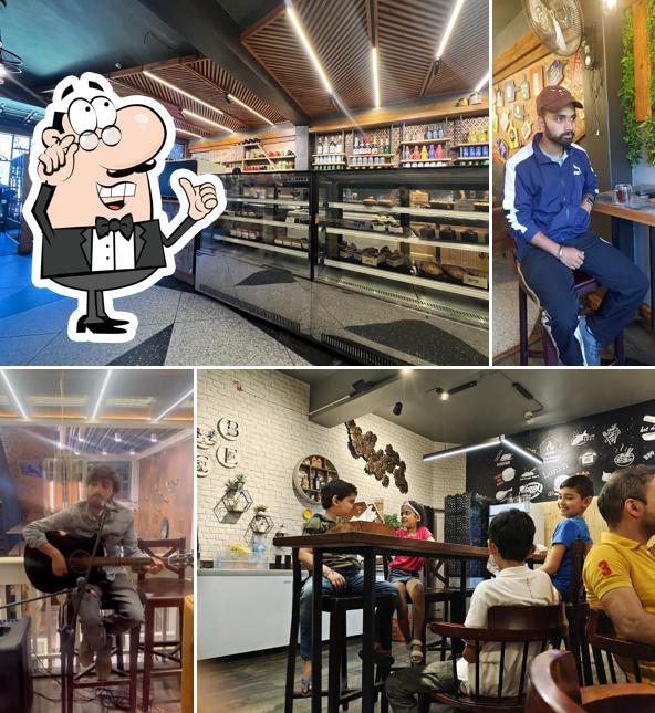 The interior of Bite & Bliss