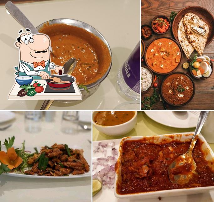 Chicken curry at Vrindavan Pure Veg