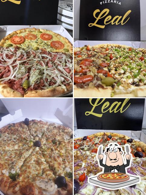 Consiga pizza no Pizzaria leal