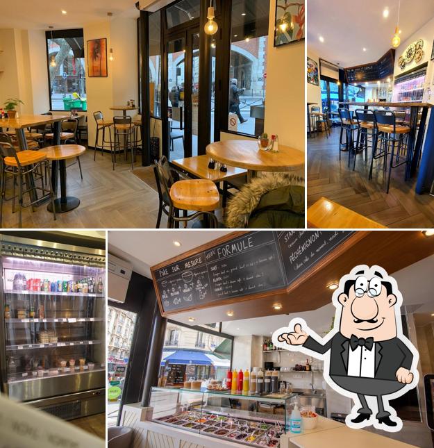 L'intérieur de Poke Star《healthy food》