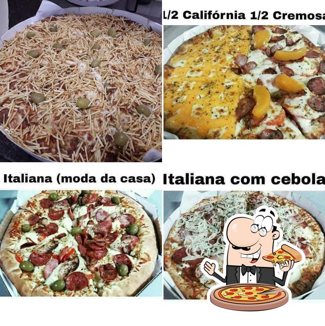 Experimente pizza no Pizzaria Fim De Tarde