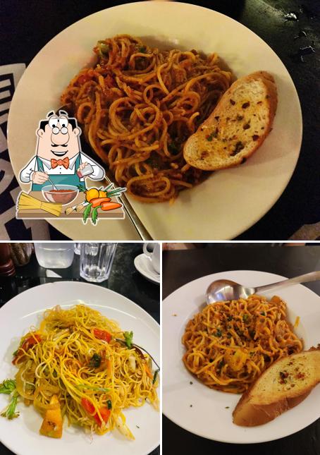 Spaghetti bolognese at Almost Café
