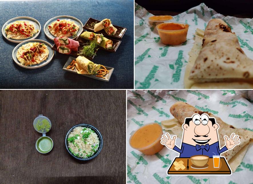 Meals at wraps & Rolls