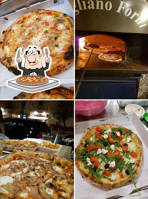 Scegli tra le svariate varianti di pizza
