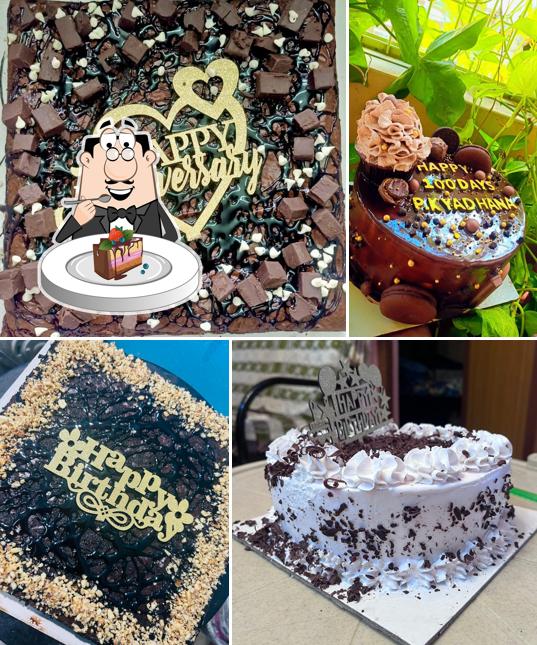 Chocolate cake at Sri Pastries