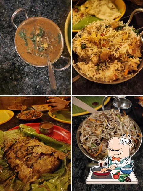 Chicken curry at Hotel Bhairava's. (The WoodLand Restaraunt)