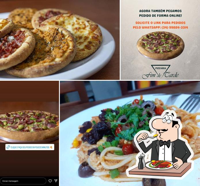 Comida em Pizzaria Fim De Tarde