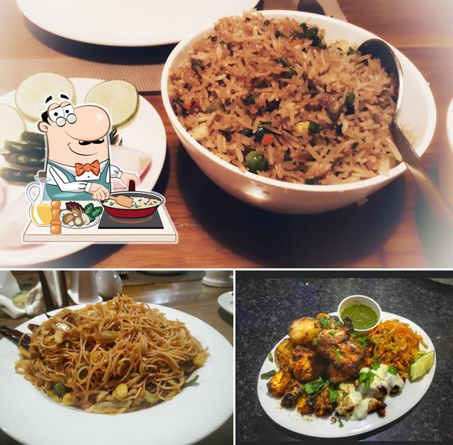 Fried rice at Neev's Restaurant