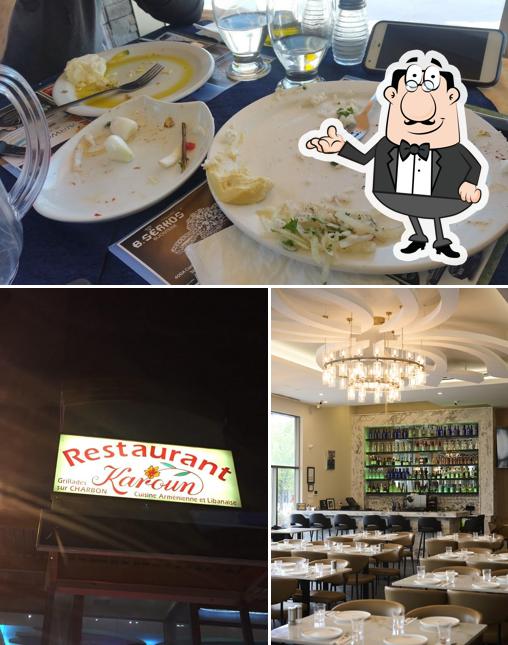 L'intérieur de Karoun