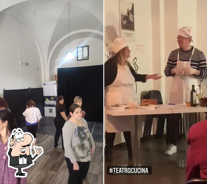 Gli interni di SPAZIO OFF Teatro e Cucina