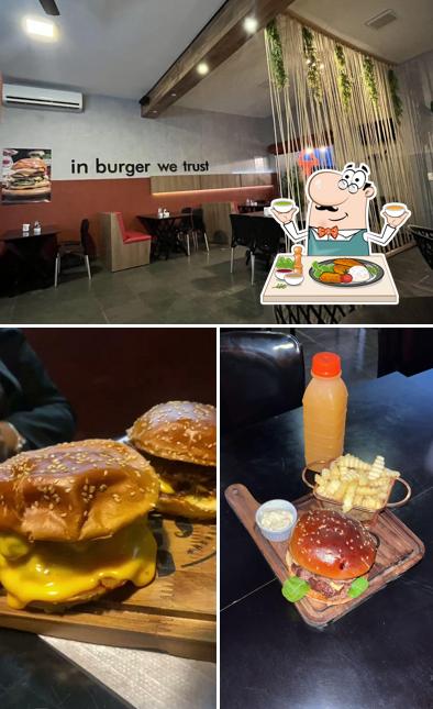 Platos en Sojeff Hamburgueria