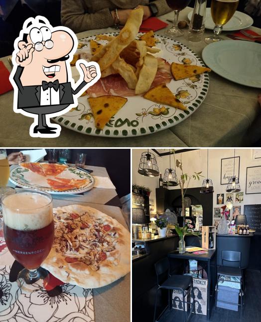 Chez Remo si caratterizza per la interni e cibo
