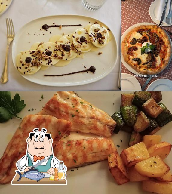 Salmone grigliato al Ristorante Imbarcadero 1892 Como
