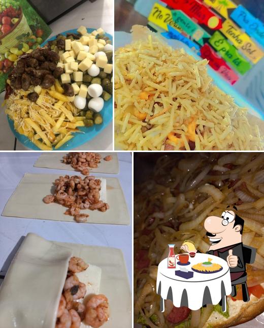 Prato de queijo em Juliana Lanches