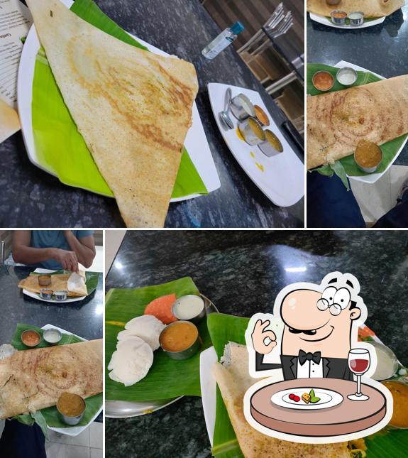 Masala dosa at Arudra Veg Restaurant