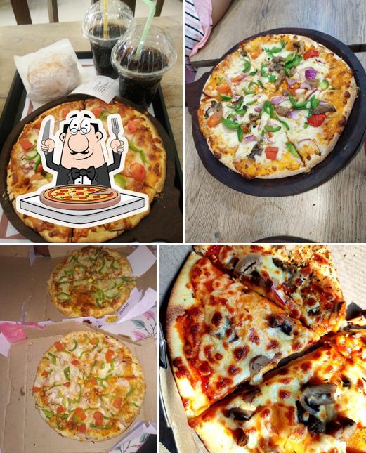 At Hungry Point, you can try pizza