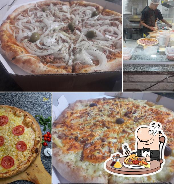 Consiga diversos tipos de pizza