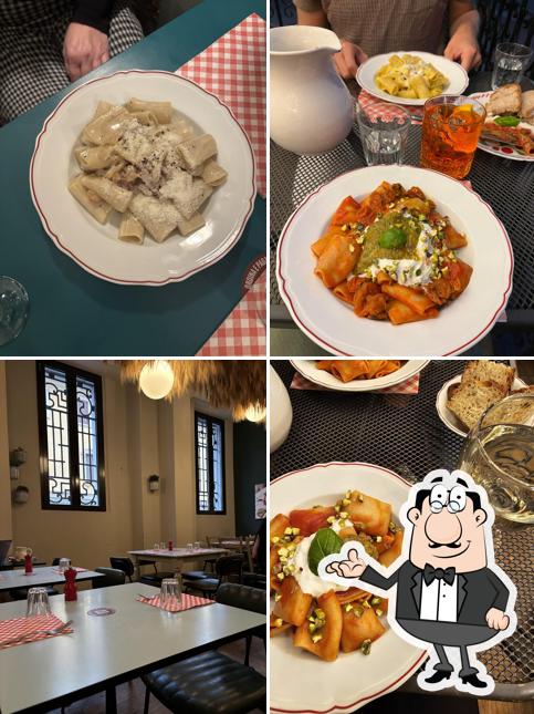 Gli interni di miscusi pasta fresca - Milano Isola