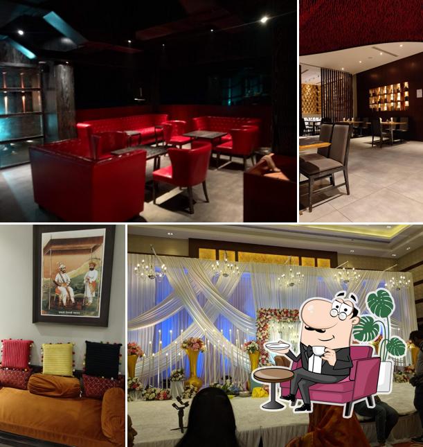The interior of COCOON HOTEL SANGLI