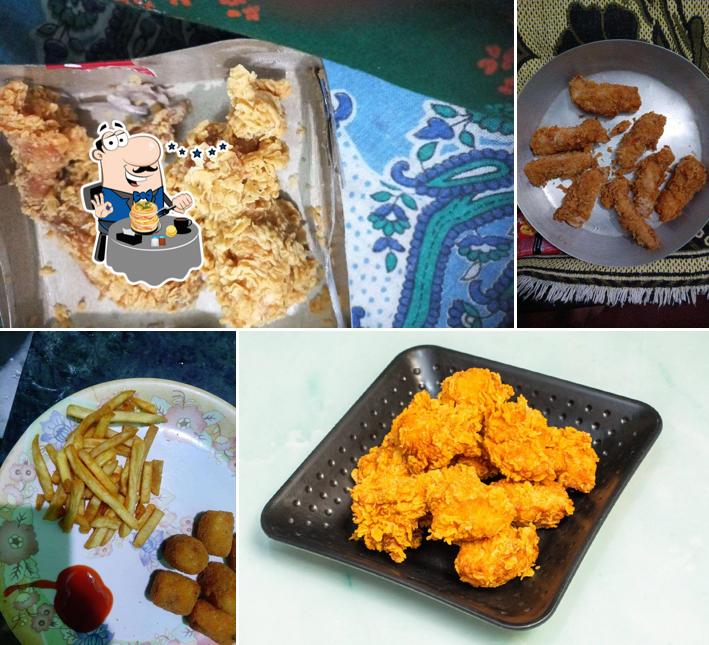 Food at Burger Queen Kalyani ITI