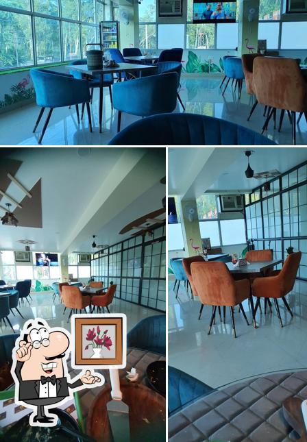 The interior of Beans and Crust