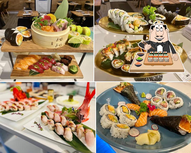 Commandez de nombreuses options de sushi