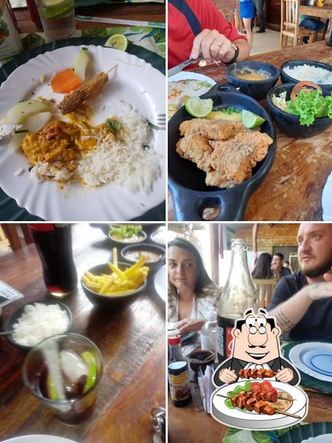 Comida em La Garcia