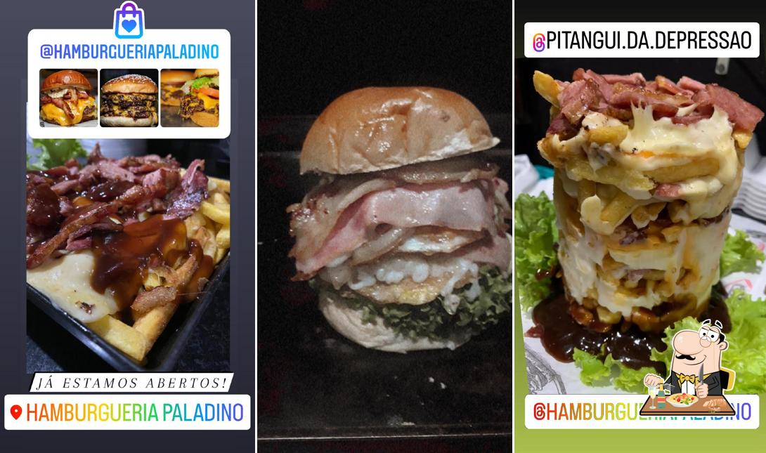 Platos en Hambúrgueria Paladino