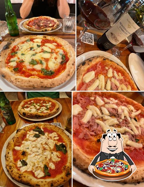 No Andolini Pizzeria, você pode degustar pizza