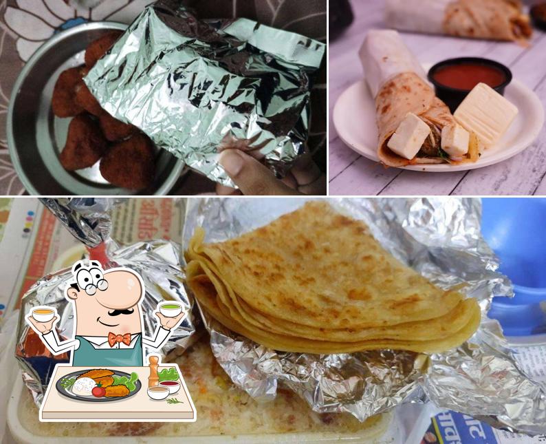 Food at Roll Over Biryani