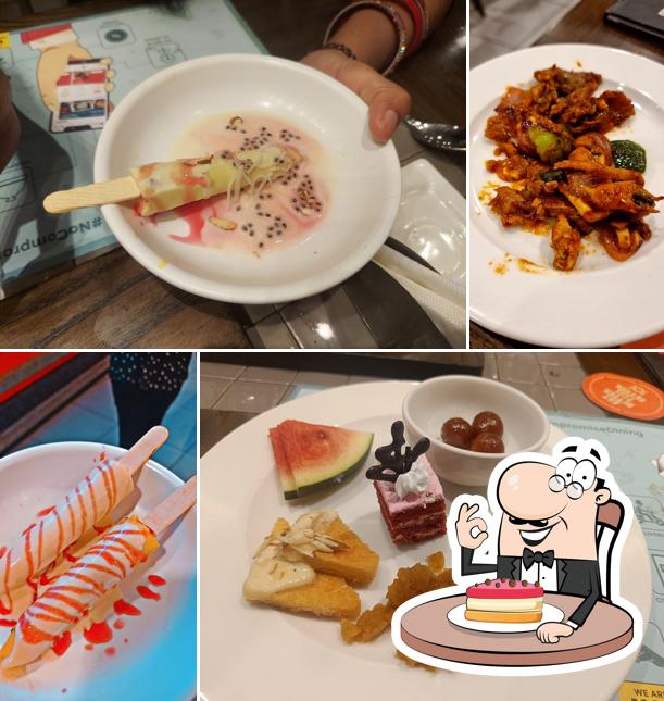 Cheesecake at Barbeque Nation - Bilaspur