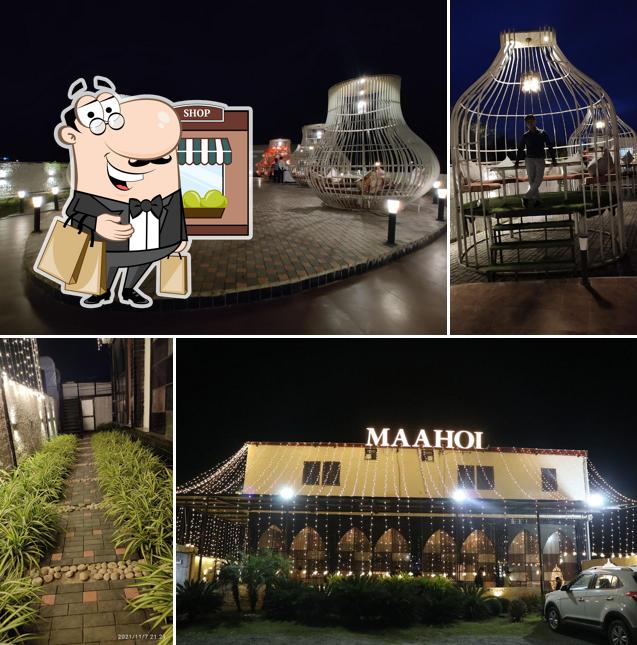 Enjoy the view outside Maahol Restaurant