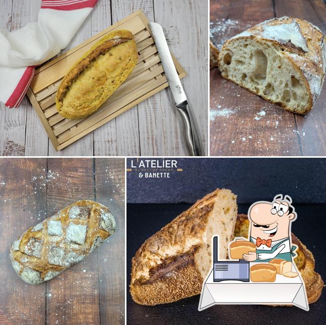 Pain à l'ail à Atelier Banette Lucé : Boulangerie, Pâtisserie, Restauration Rapide