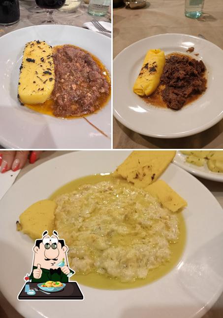 Polenta al Trattoria Al Monte