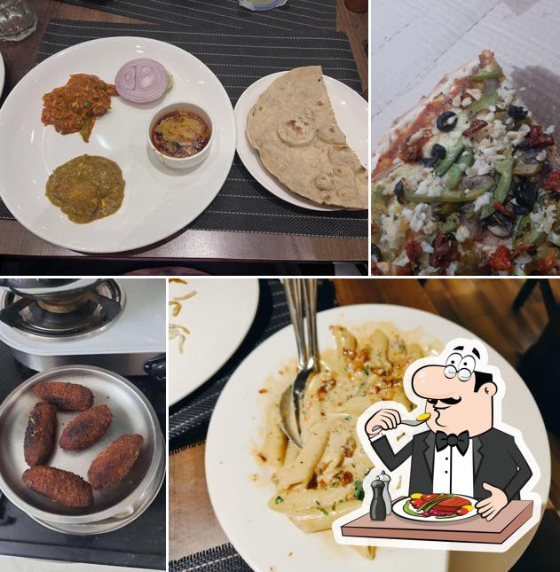 Food at Oliva Veg Restaurant