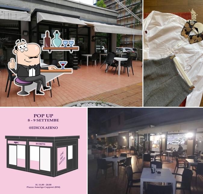 Dai un'occhiata agli interni di Agorà cafè